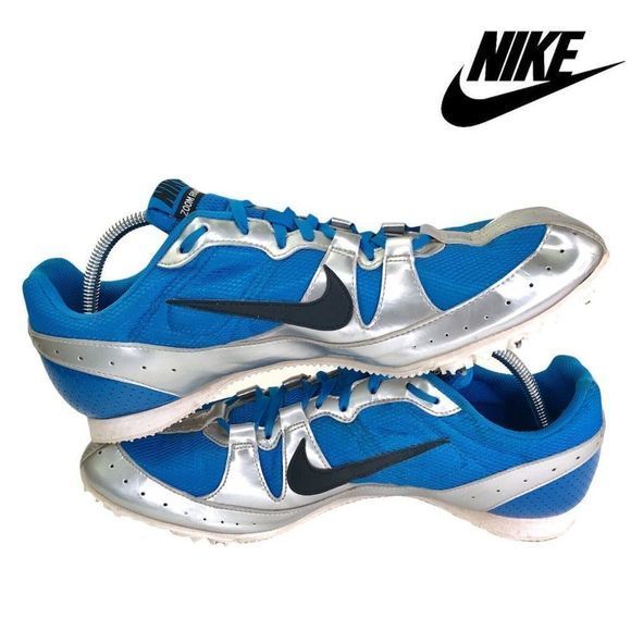 Nike Zoom Rival MD 5 Blue Running‎ Spikes Track & Field Shoes Sz 12 383823-400 - Picture 6 of 10